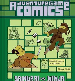 Adventuregame Comics: Samurai vs. Ninja (Book 3): An Interactive Graphic Novel For Cheap