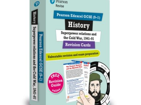 Pearson Revise Edexcel GCSE History: Superpower Relations and the Cold War Revision Cards incl. online revision and quizzes - for 2025 and 2026 exams Supply