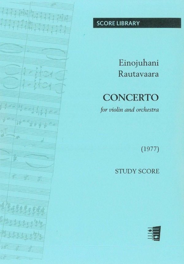 Concerto for violin and orchestra - Study score Online Hot Sale